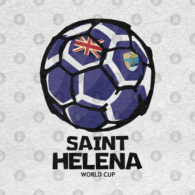 Saint Helena Football Country Flag by KewaleeTee